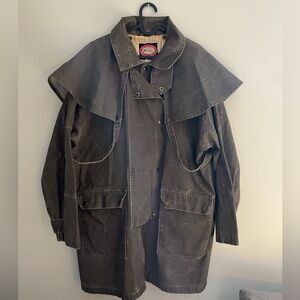 Australian Outback Waxed Canvas Duster Jacket